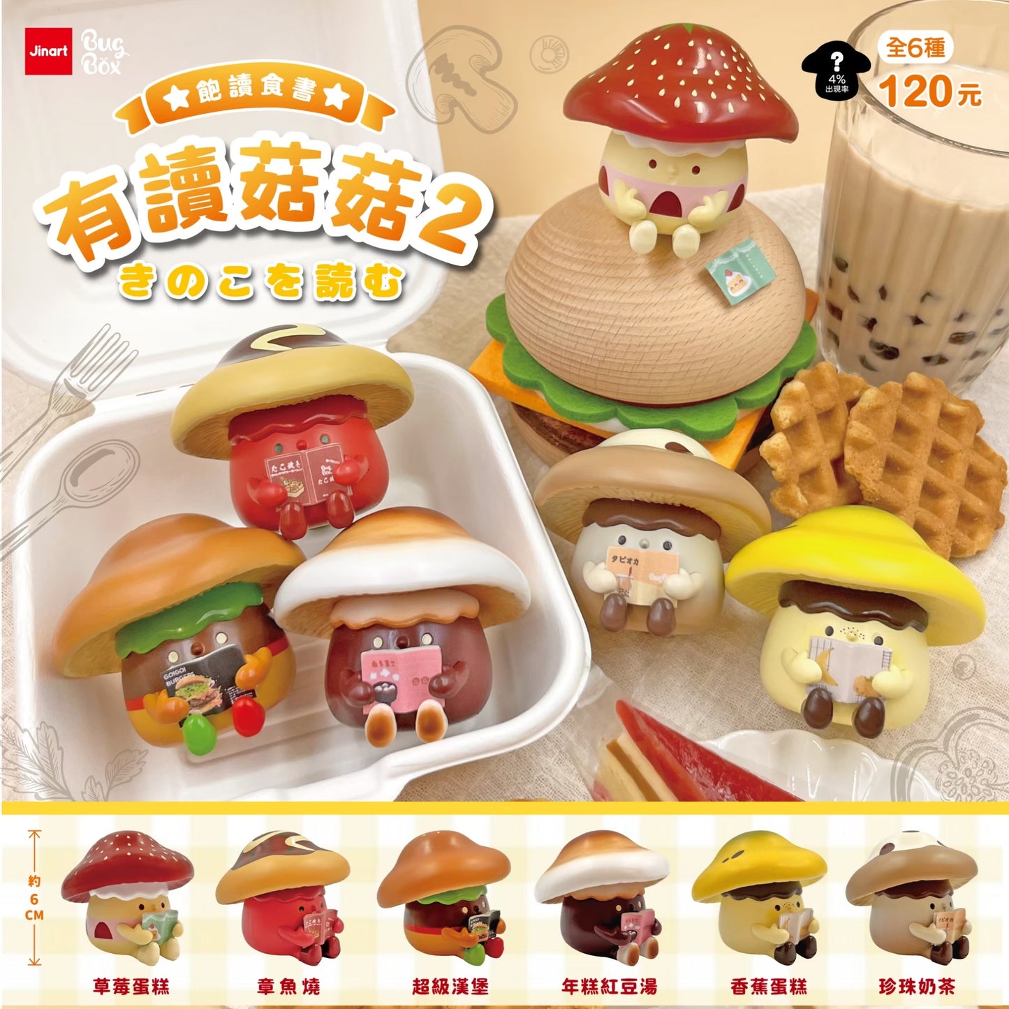 73188 Mushroom Buddy Vol.3 Blind Box-6