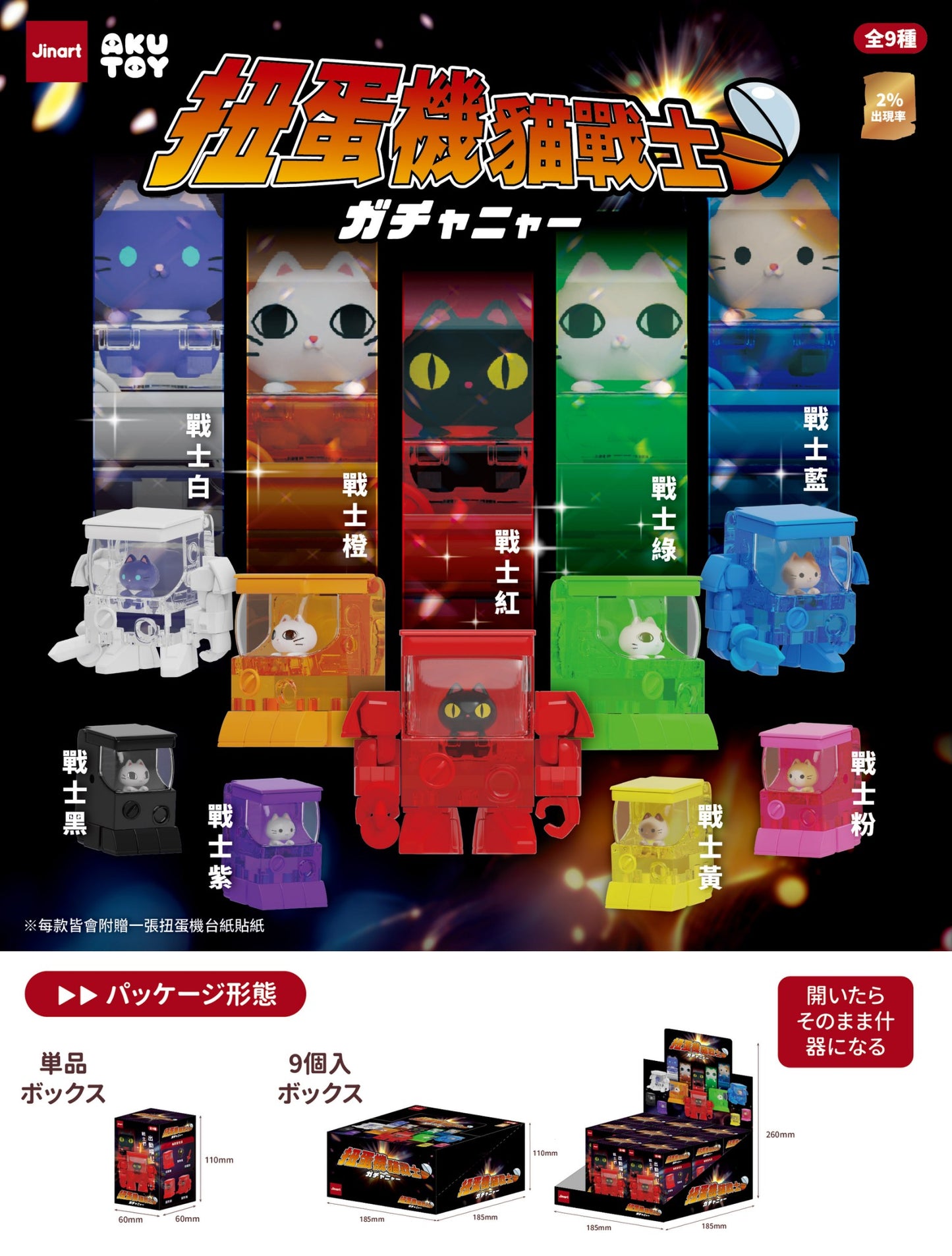 73194 Vending Machine Cats Blind Box-9