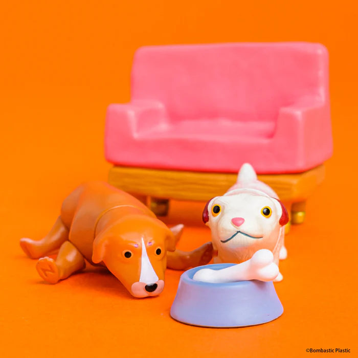 73197 Dog Coco & Bubbie Hello in the World Vol.7 Figurines Blind Box-12