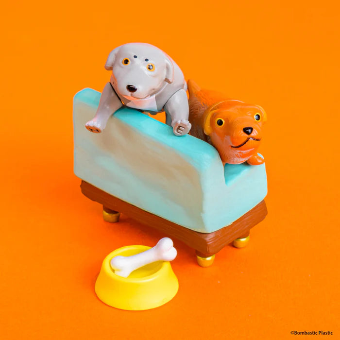 73197 Dog Coco & Bubbie Hello in the World Vol.7 Figurines Blind Box-12