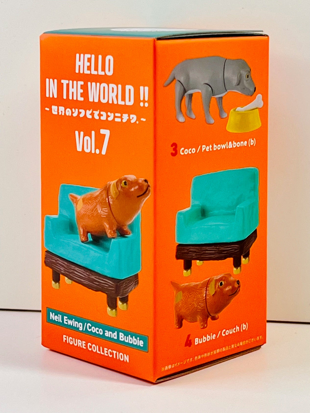 73197 Dog Coco & Bubbie Hello in the World Vol.7 Figurines Blind Box-12
