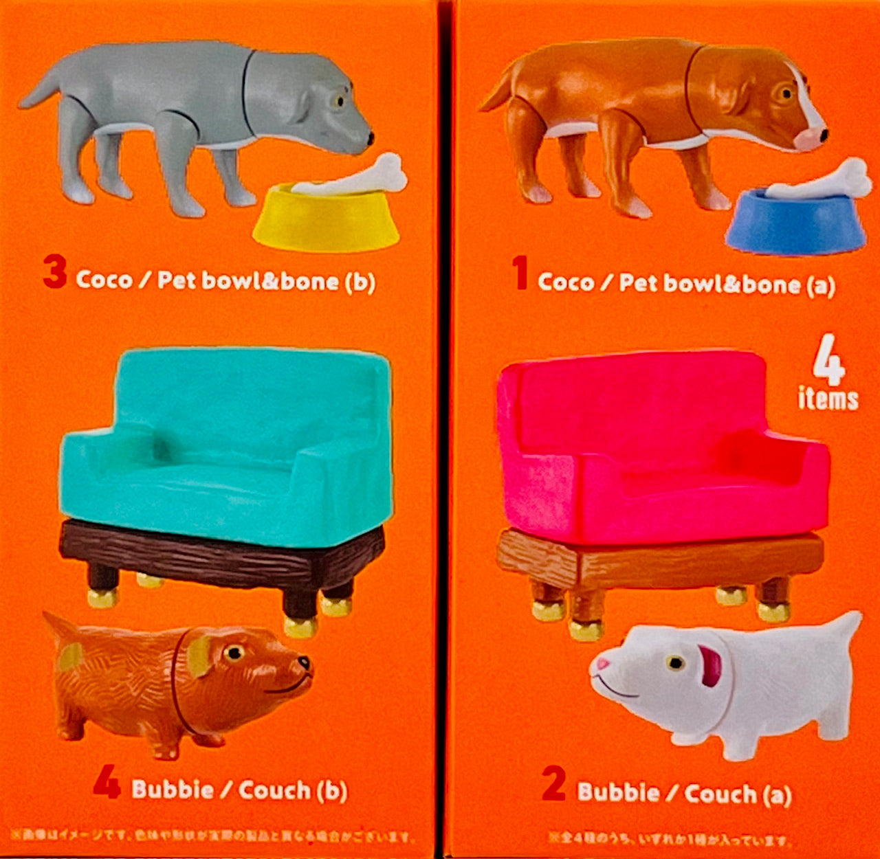 73197 Dog Coco & Bubbie Hello in the World Vol.7 Figurines Blind Box-12