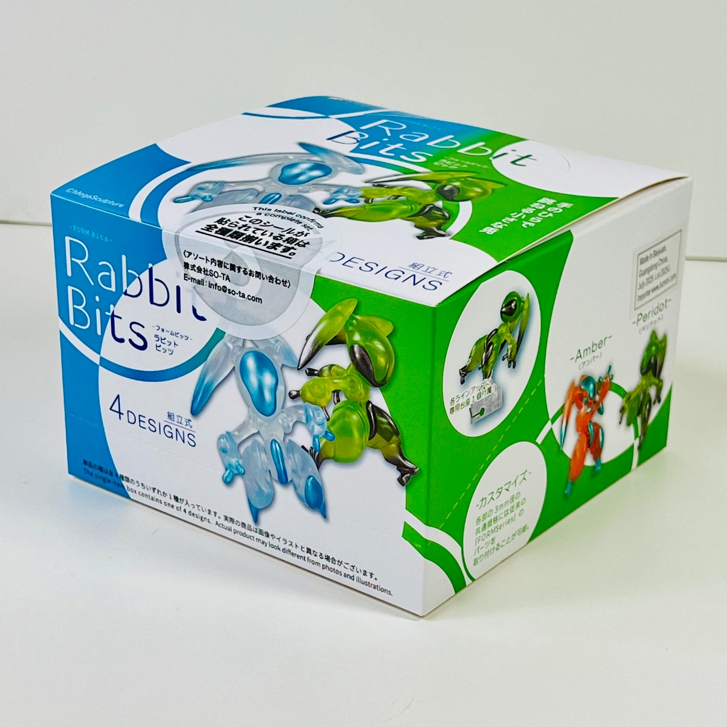 73204 Rabbit Bits Robot Mech Figurines Blind Box-4
