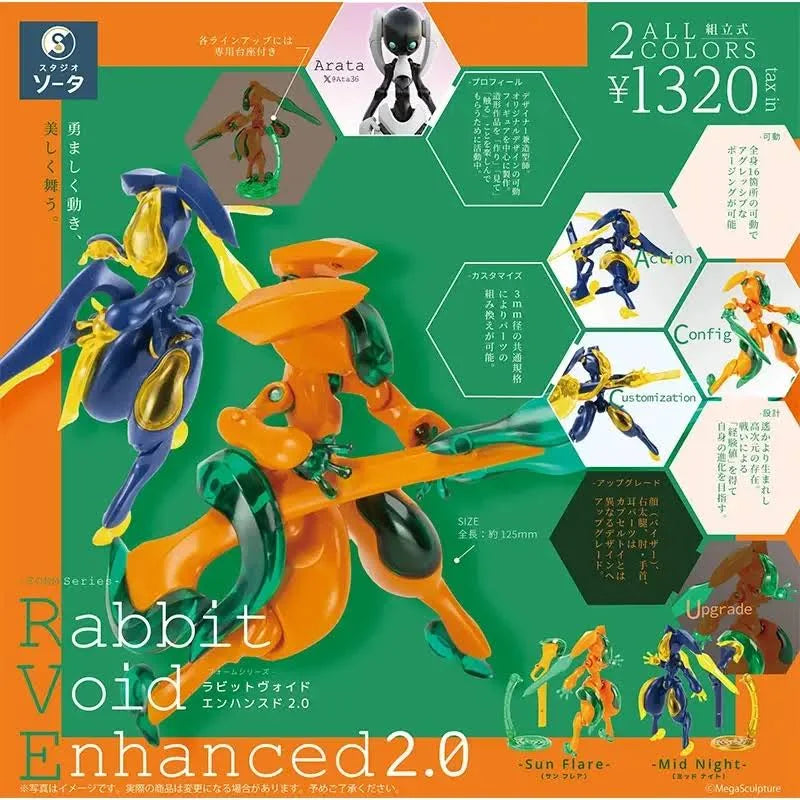 73204 Rabbit Bits Robot Mech Figurines Blind Box-4