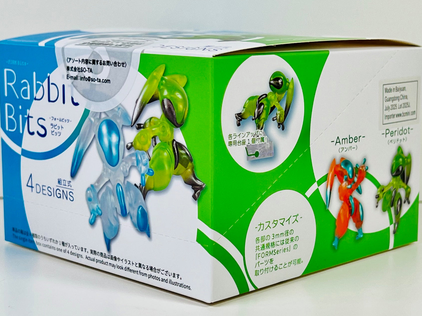 73204 Rabbit Bits Robot Mech Figurines Blind Box-4