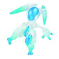 73204 Rabbit Bits Robot Mech Figurines Blind Box-4
