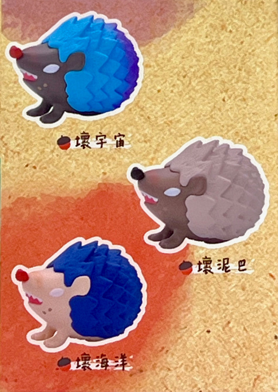 73226 Good & Bad Hedgehogs Blind Box-6