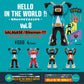 73238 Bikeman Hello in the World Vol. 8 Figurines Blind Box-12
