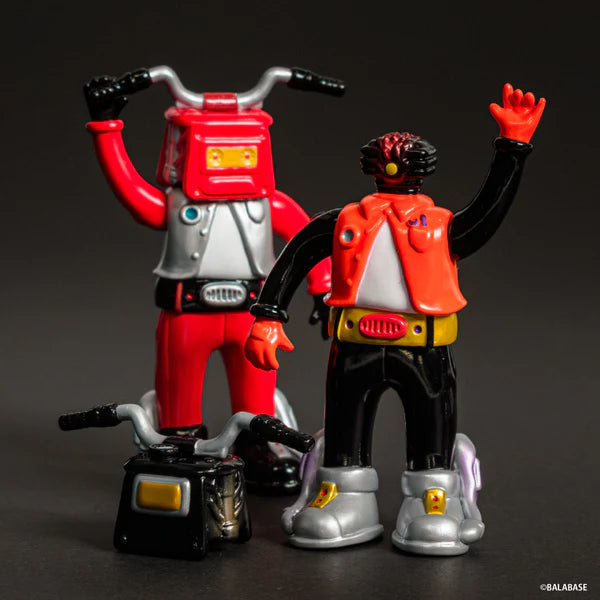 73238 Bikeman Hello in the World Vol. 8 Figurines Blind Box-12