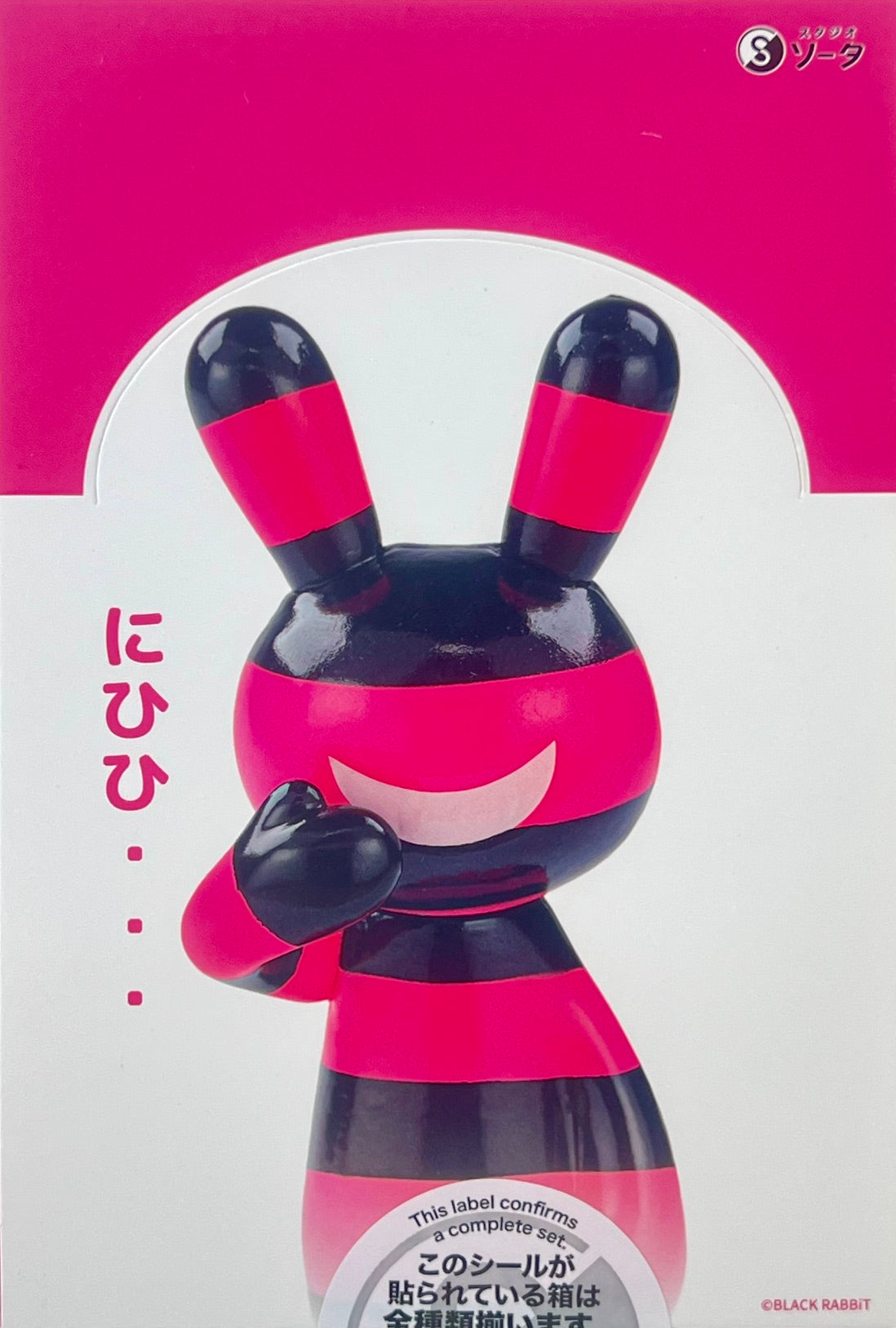 73242 Black Rabbit SO-TA Blind Box-6