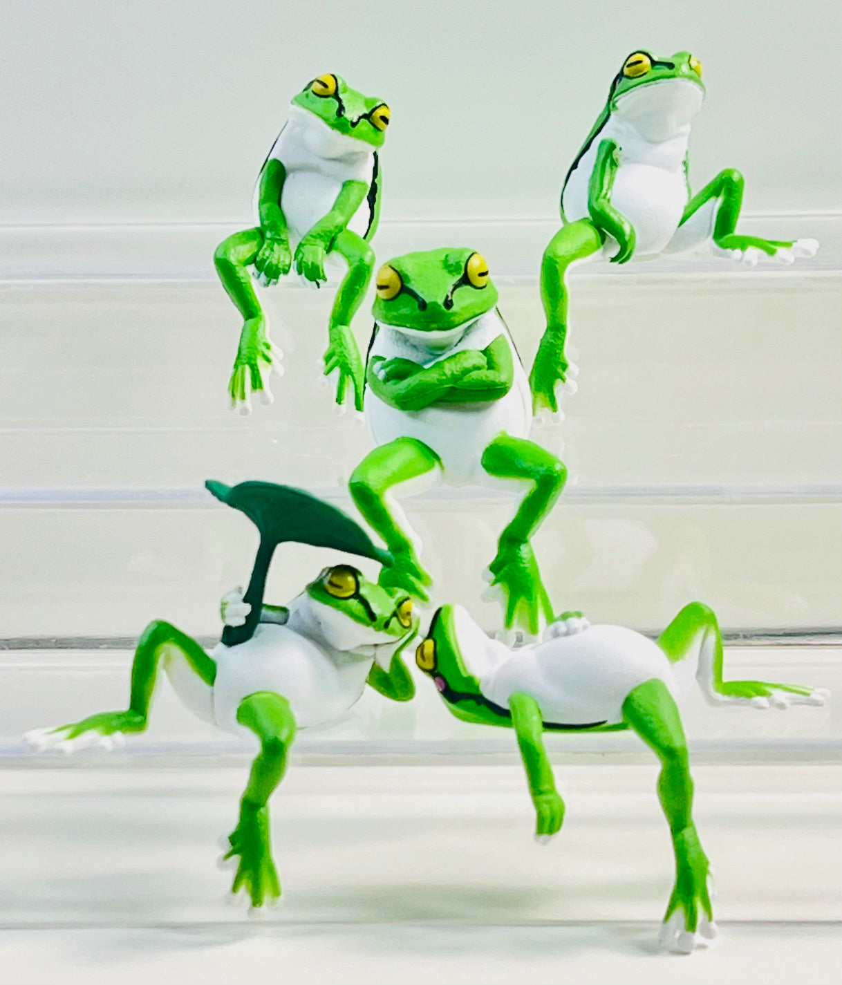 X 70461 Playful Frogs Figurine Capsule-DISCONTINUED