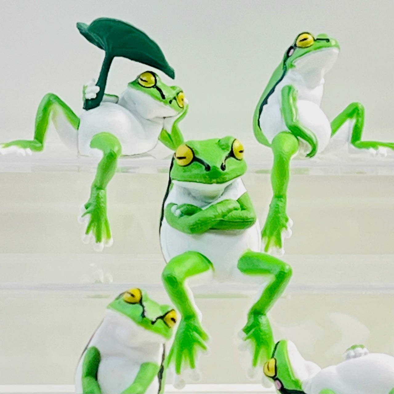 X 70461 Playful Frogs Figurine Capsule-DISCONTINUED