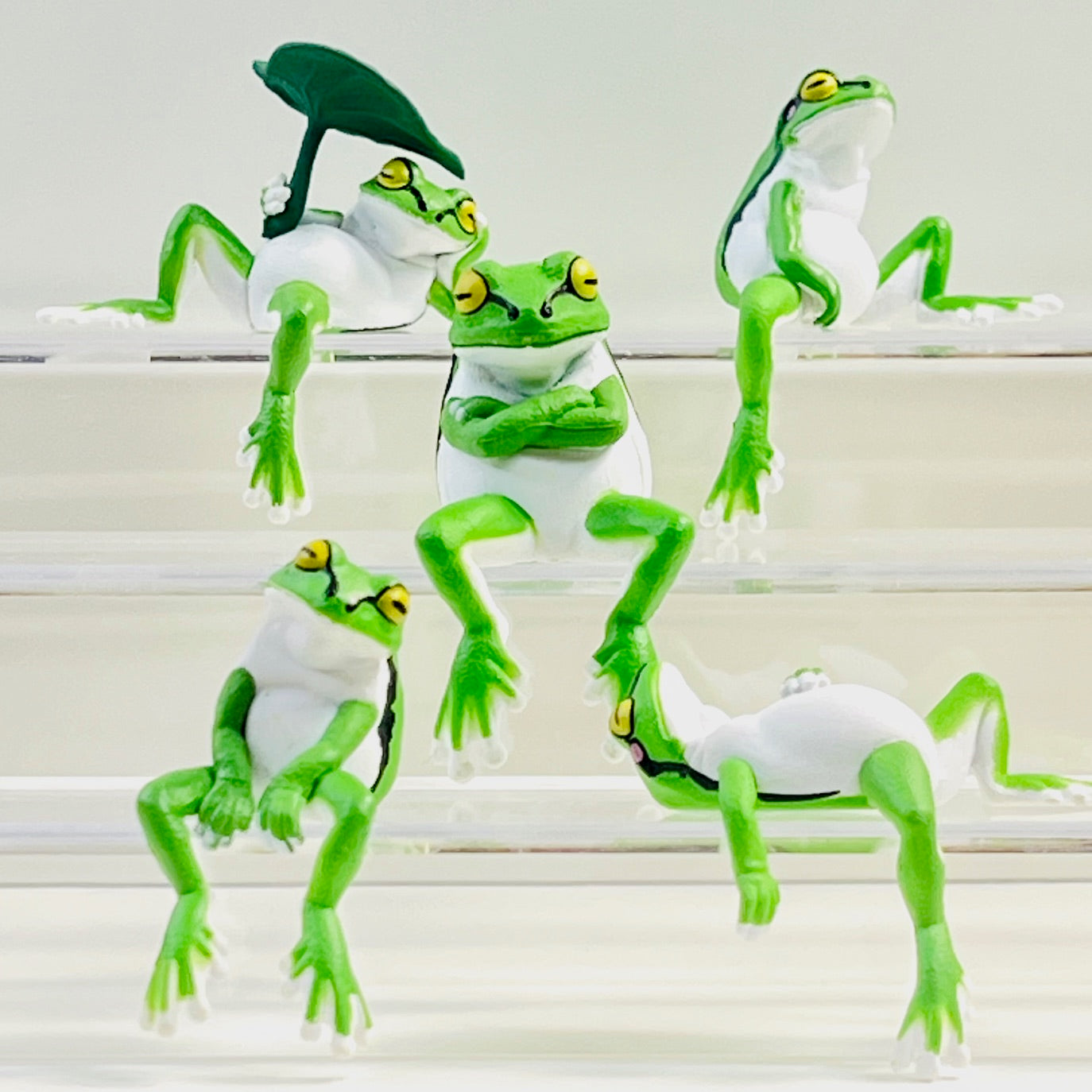 X 70461 Playful Frogs Figurine Capsule-DISCONTINUED