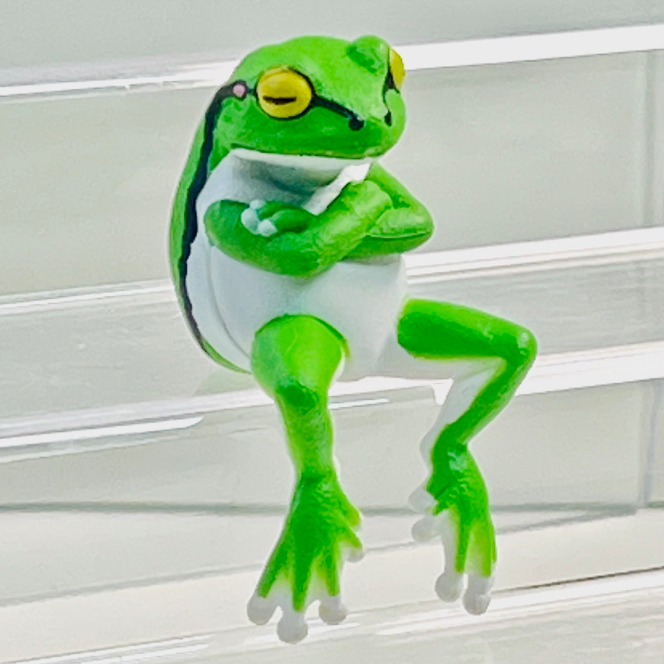 X 70461 Playful Frogs Figurine Capsule-DISCONTINUED