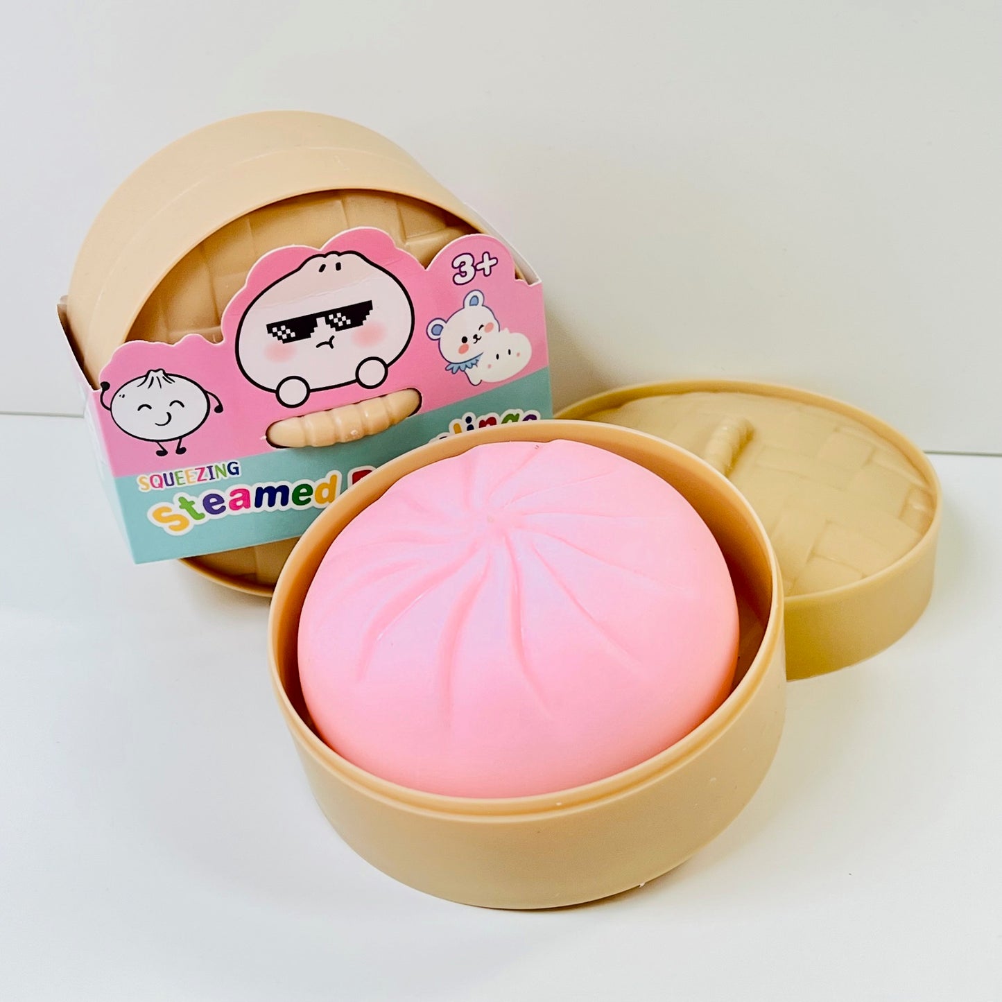 83001 Dumpling Silly Face Squishy-12