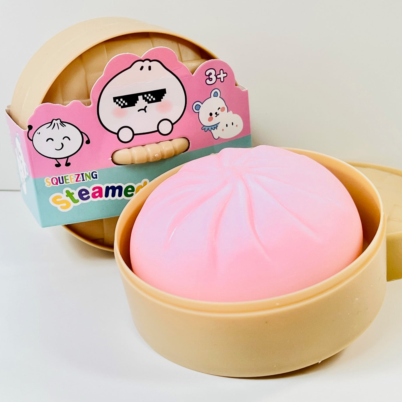 83001 Dumpling Silly Face Squishy-12