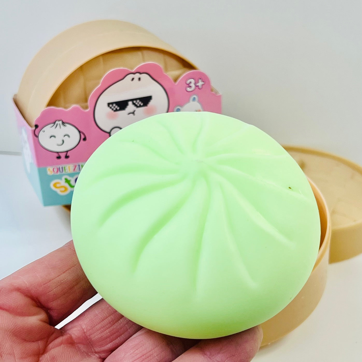 83001 Dumpling Silly Face Squishy-12