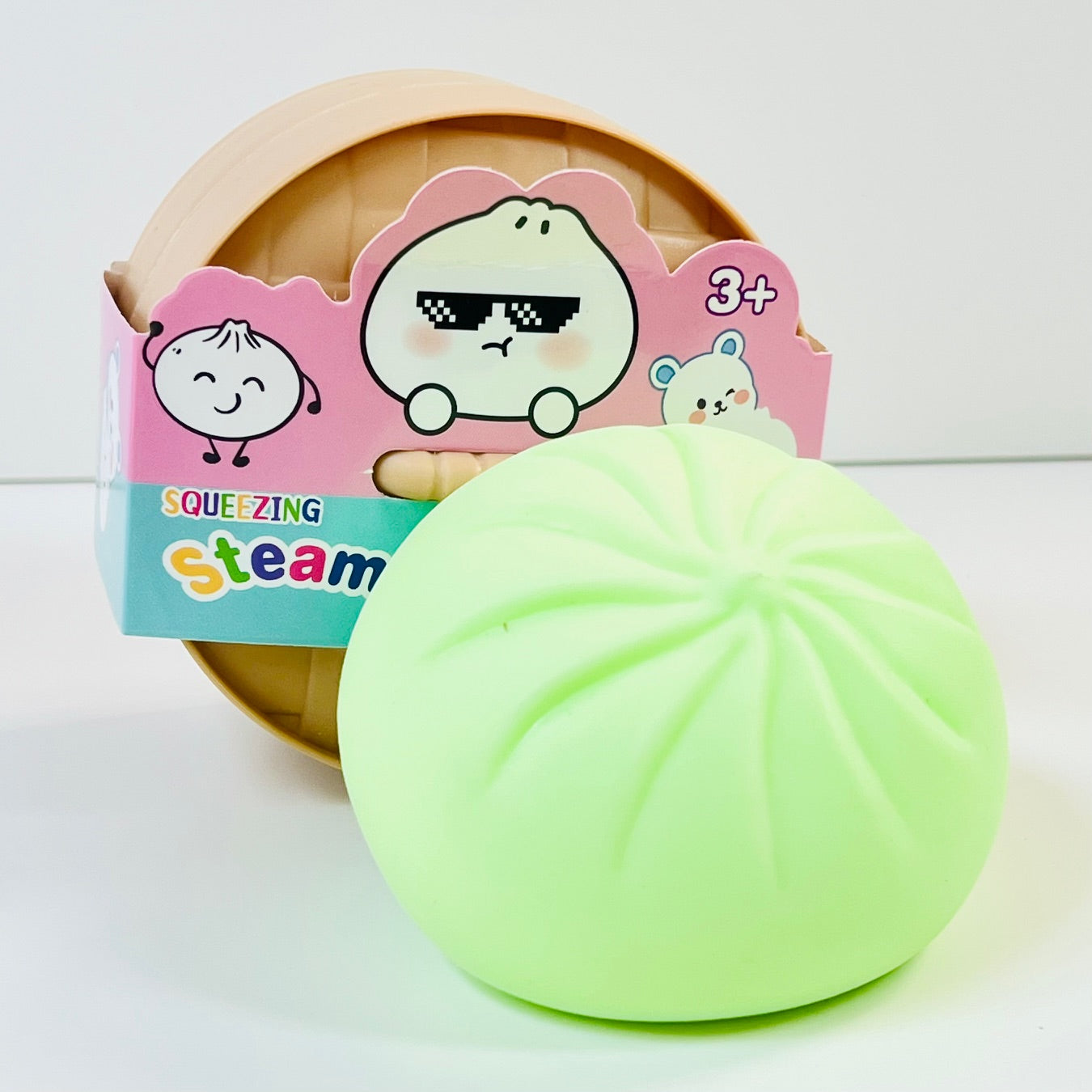 83001 Dumpling Silly Face Squishy-12