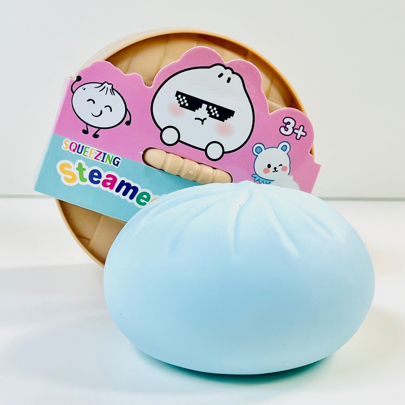 83001 Dumpling Silly Face Squishy-12
