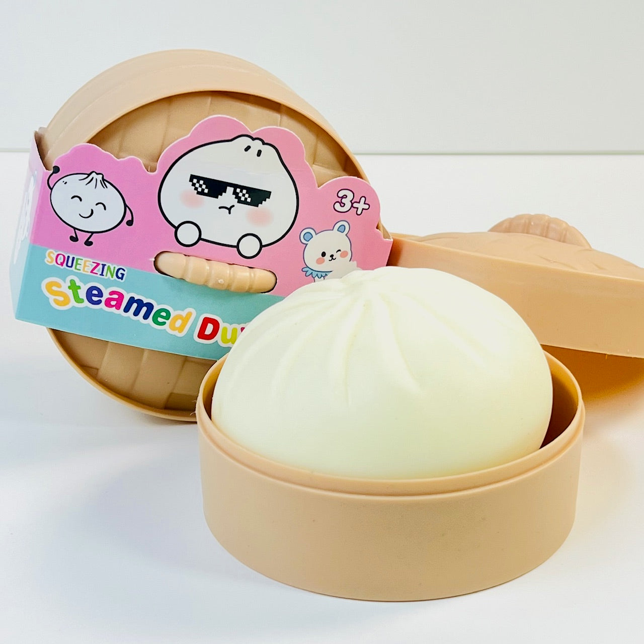 83001 Dumpling Silly Face Squishy-12