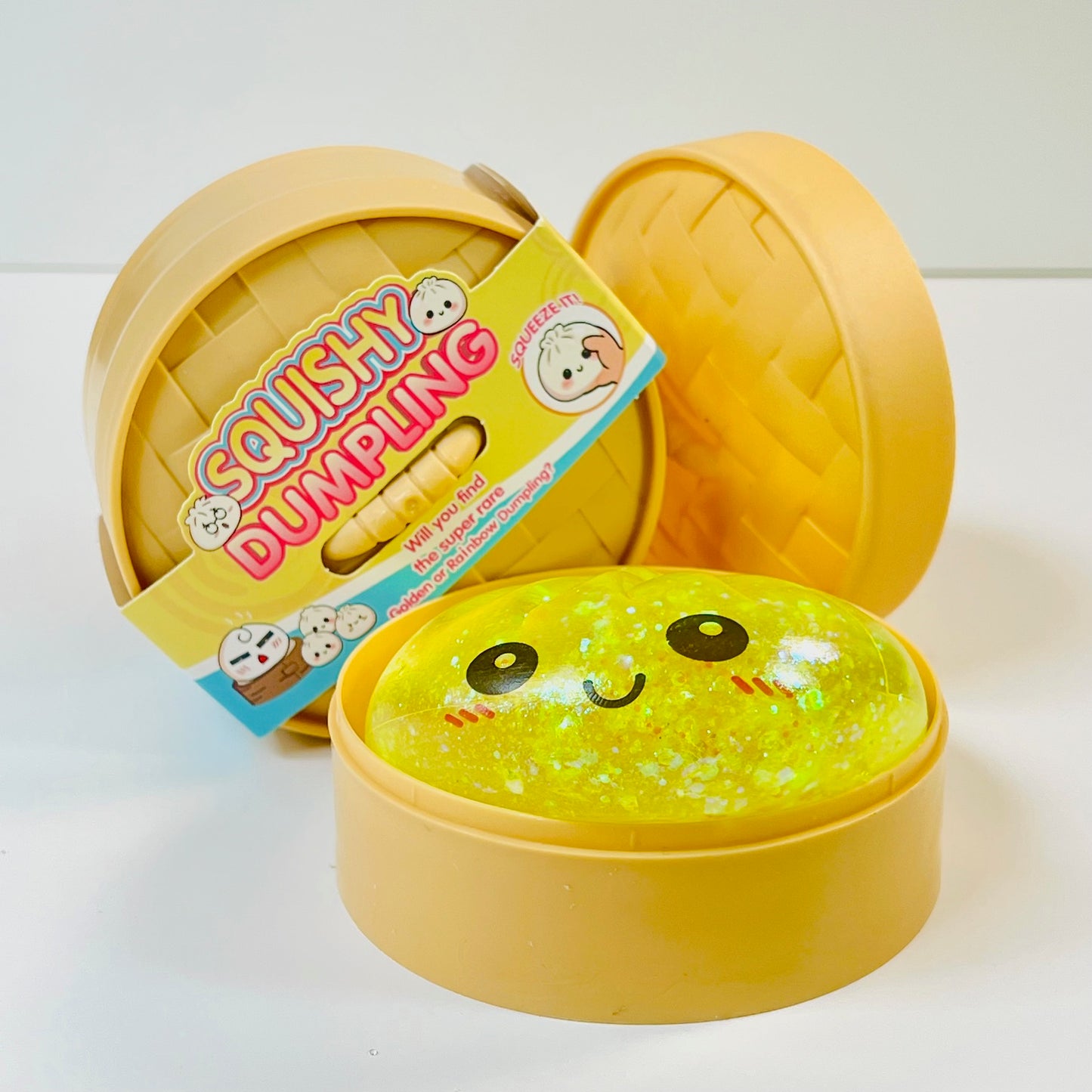 83003 Dumpling Translucent Glitter Squishy-12