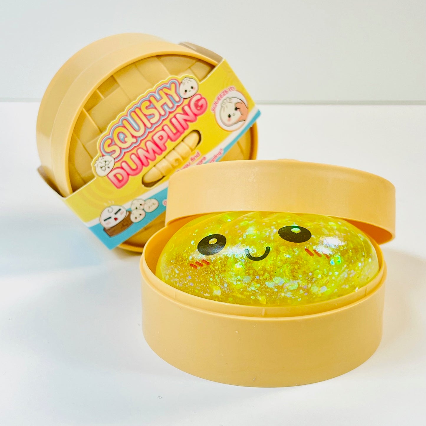 83003 Dumpling Translucent Glitter Squishy-12