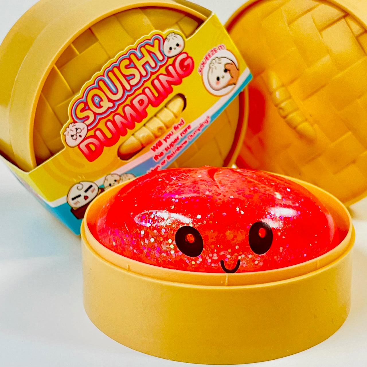 83003 Dumpling Translucent Glitter Squishy-12