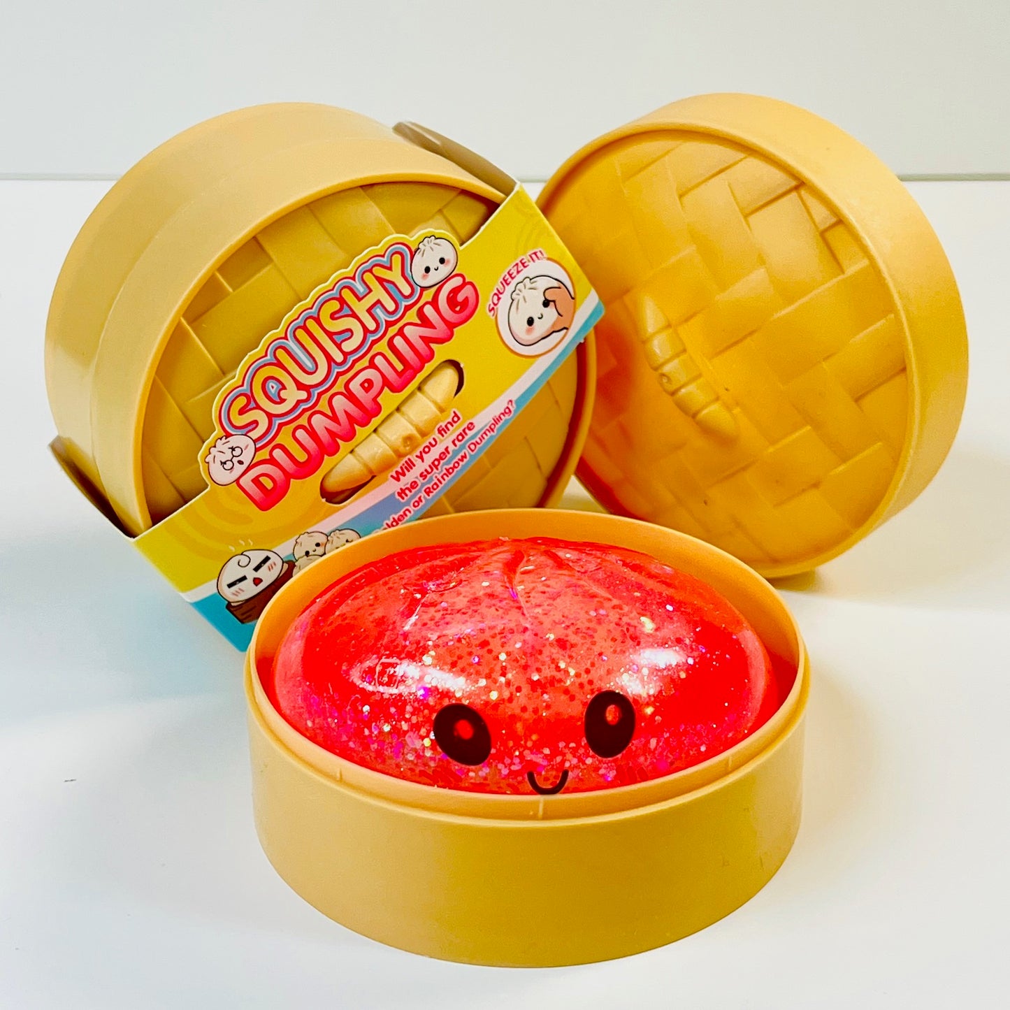 83003 Dumpling Translucent Glitter Squishy-12