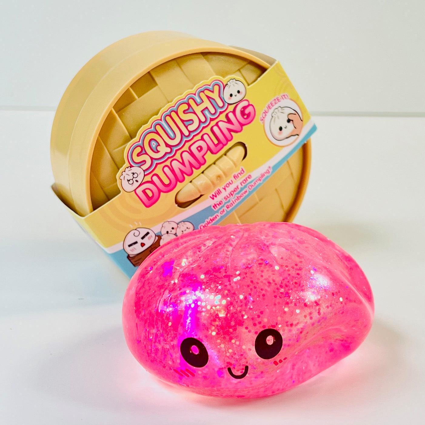 83003 Dumpling Translucent Glitter Squishy-12