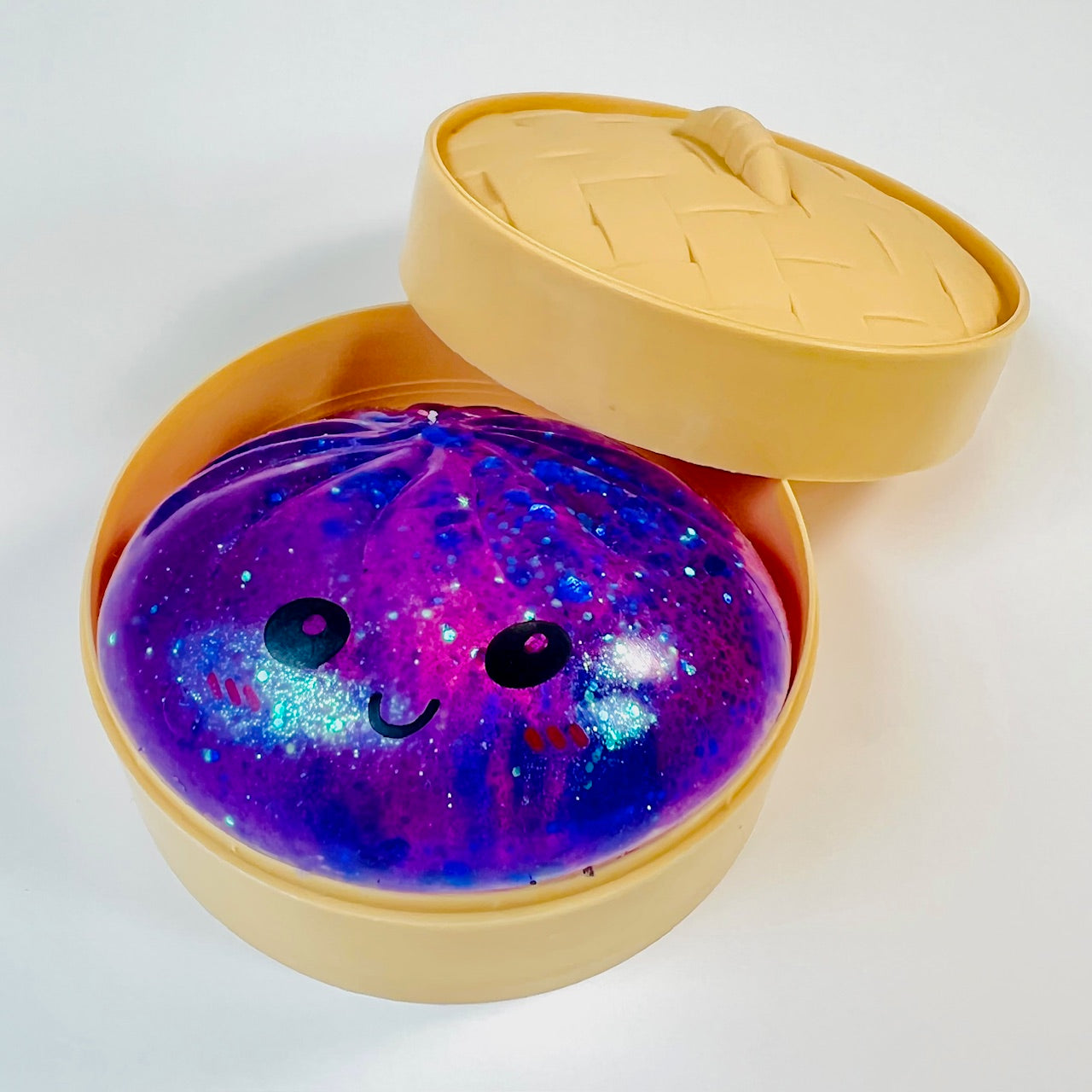 83003 Dumpling Translucent Glitter Squishy-12