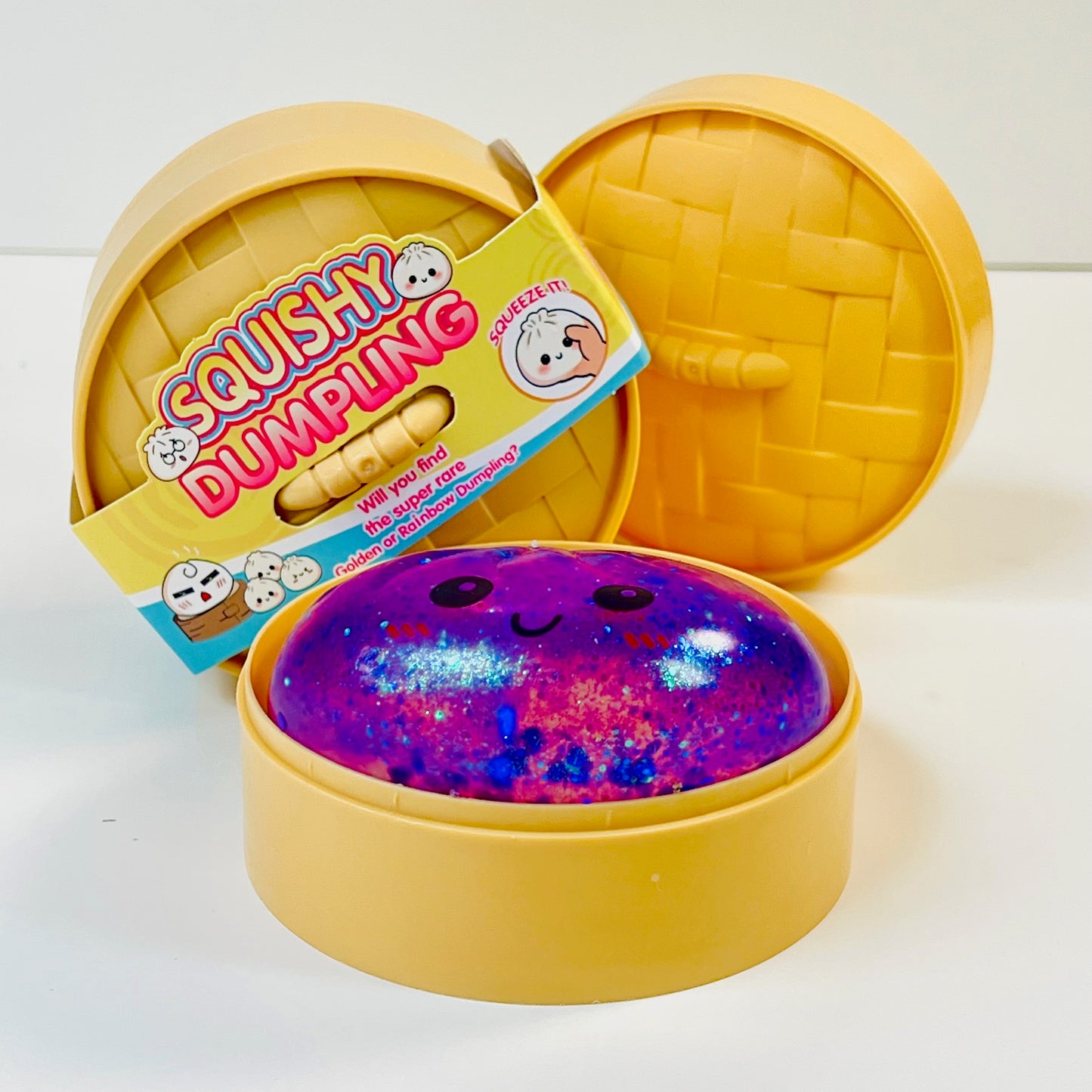 83003 Dumpling Translucent Glitter Squishy-12