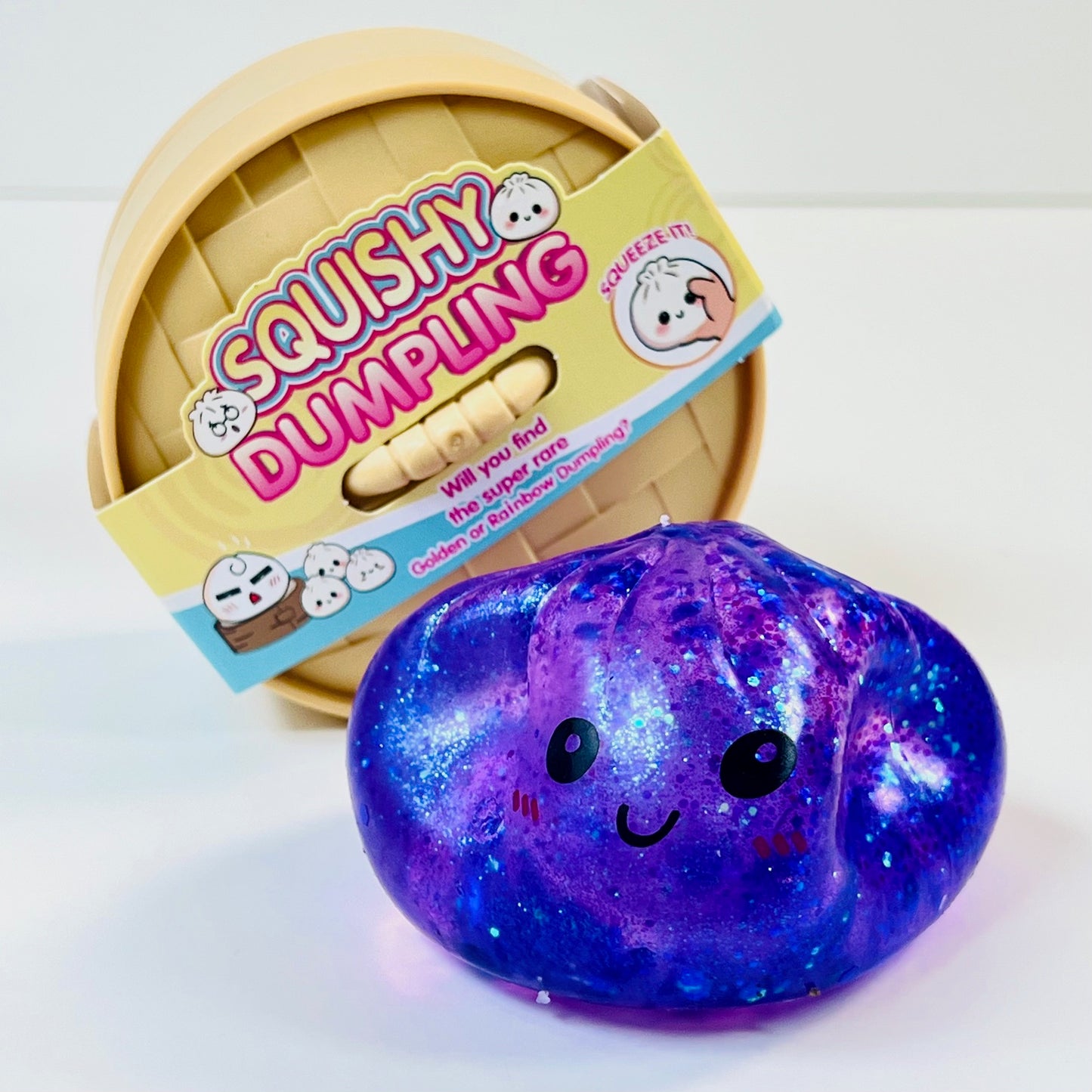 83003 Dumpling Translucent Glitter Squishy-12