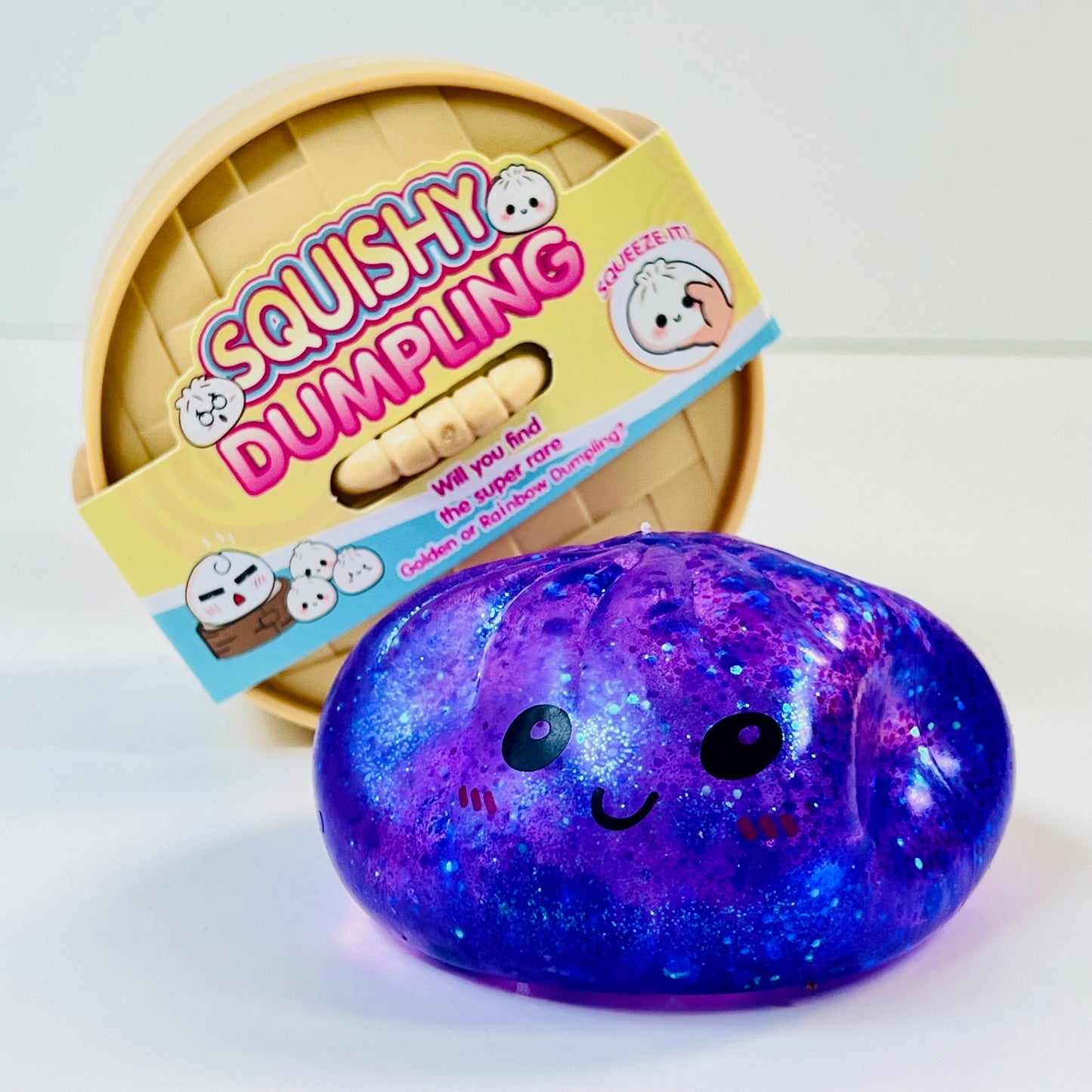 83003 Dumpling Translucent Glitter Squishy-12