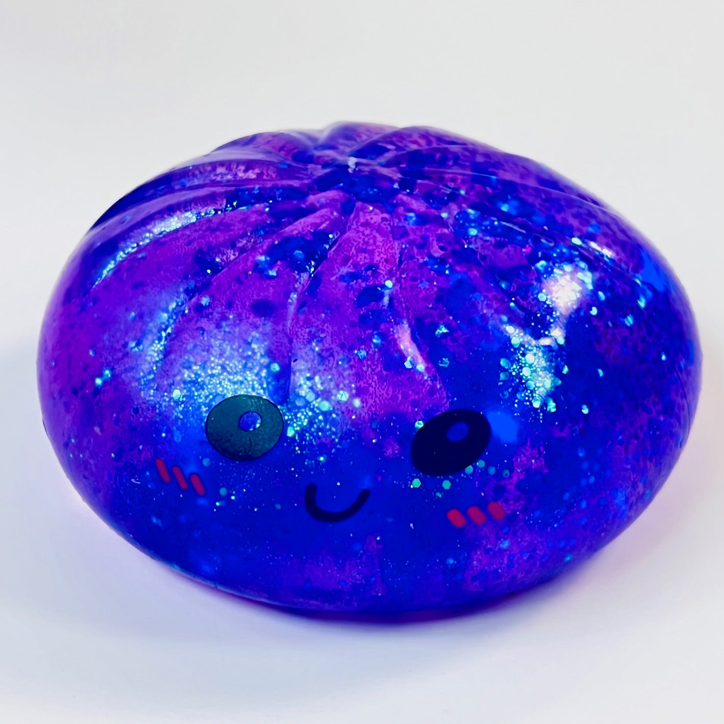 83003 Dumpling Translucent Glitter Squishy-12
