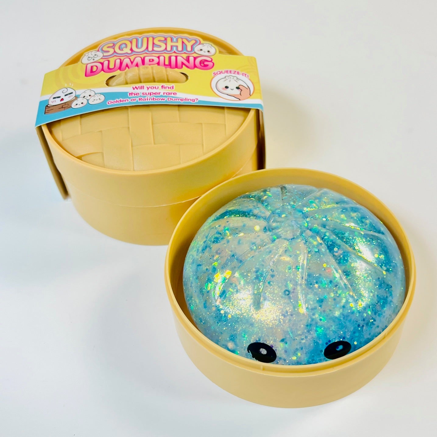 83003 Dumpling Translucent Glitter Squishy-12