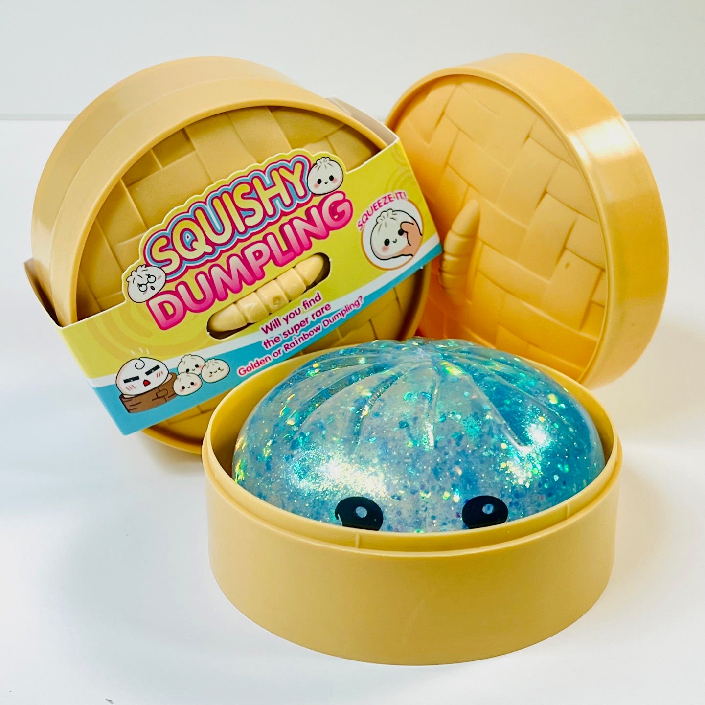 83003 Dumpling Translucent Glitter Squishy-12
