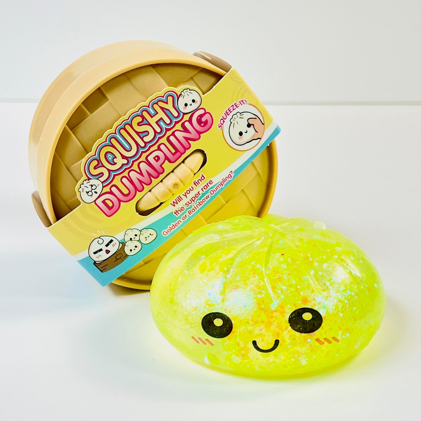 83003 Dumpling Translucent Glitter Squishy-12