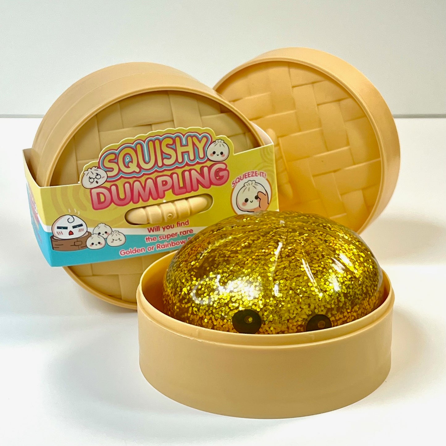 83004 Dumpling Glitter Jelly Squishy-12