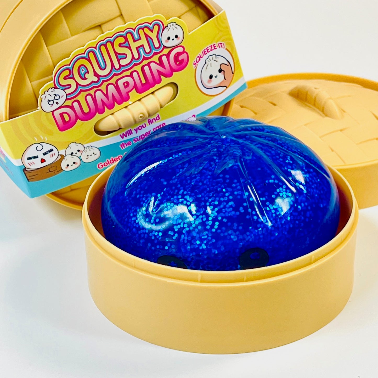 83004 Dumpling Glitter Jelly Squishy-12