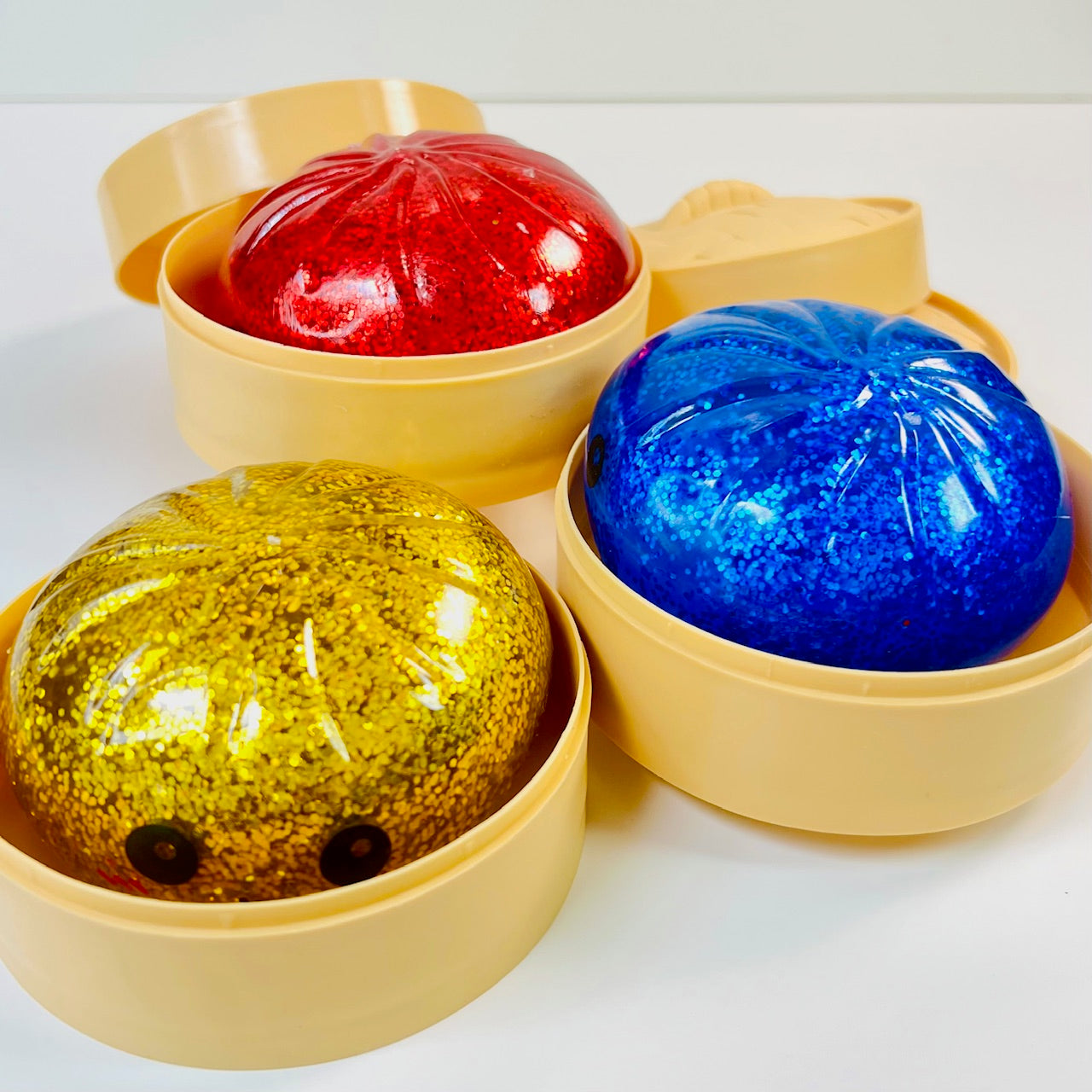 83004 Dumpling Glitter Jelly Squishy-12