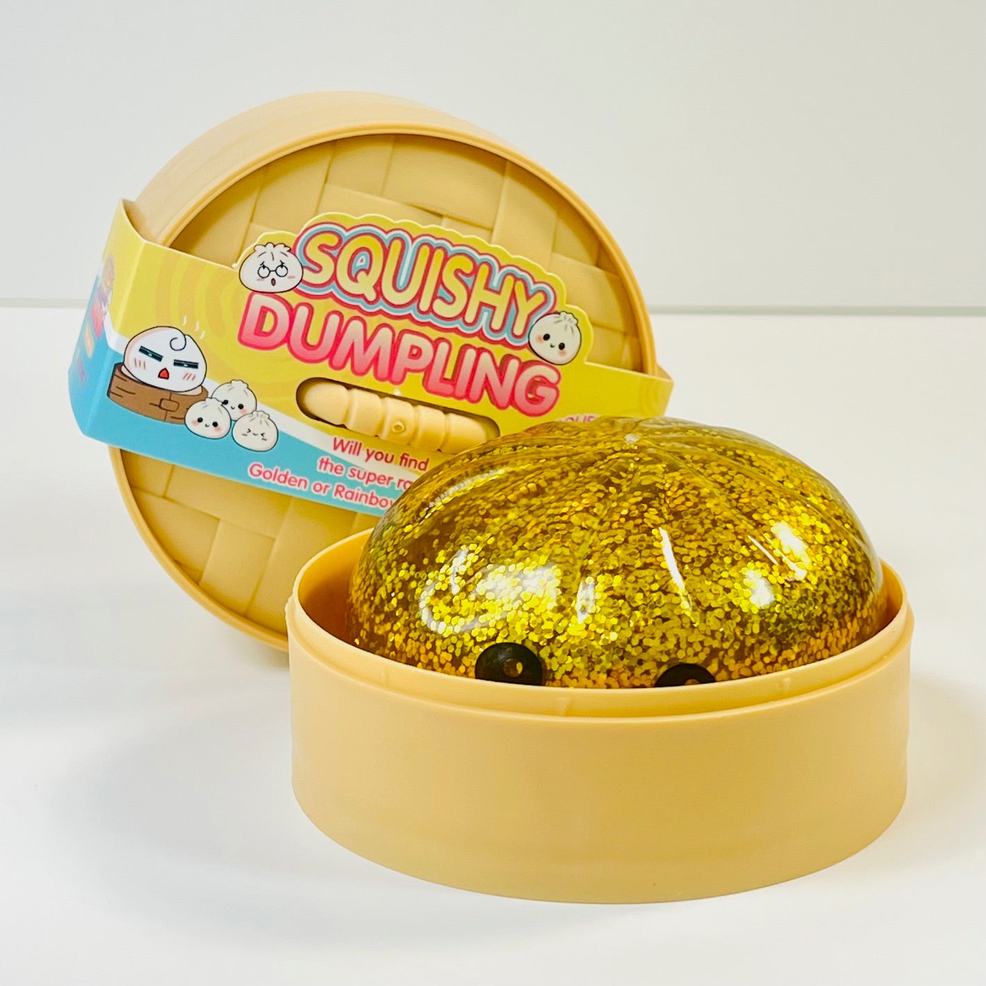 83004 Dumpling Glitter Jelly Squishy-12
