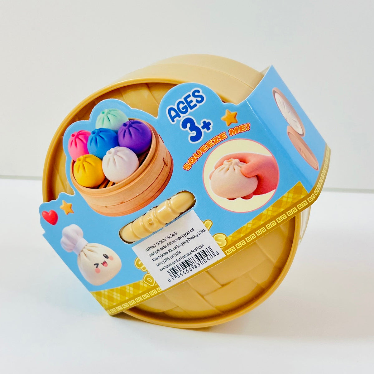 83004 Dumpling Glitter Jelly Squishy-12