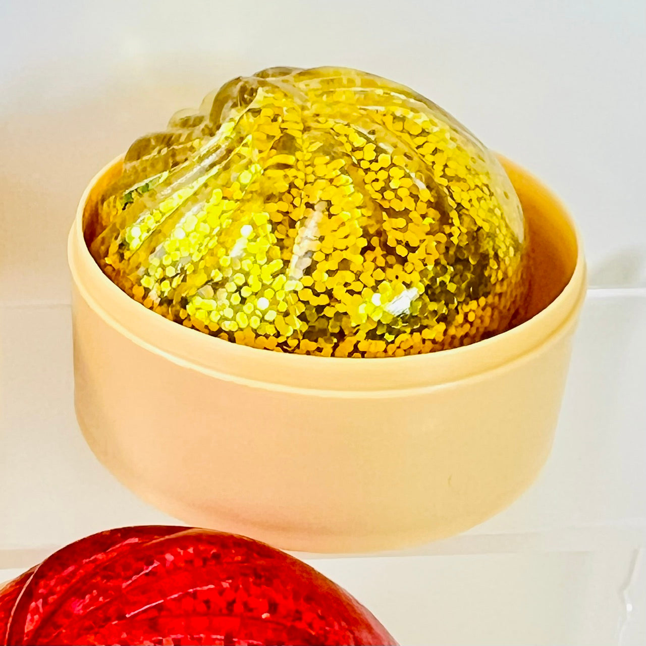 83005 Mini Dumpling Glitter Jelly Squishy-12