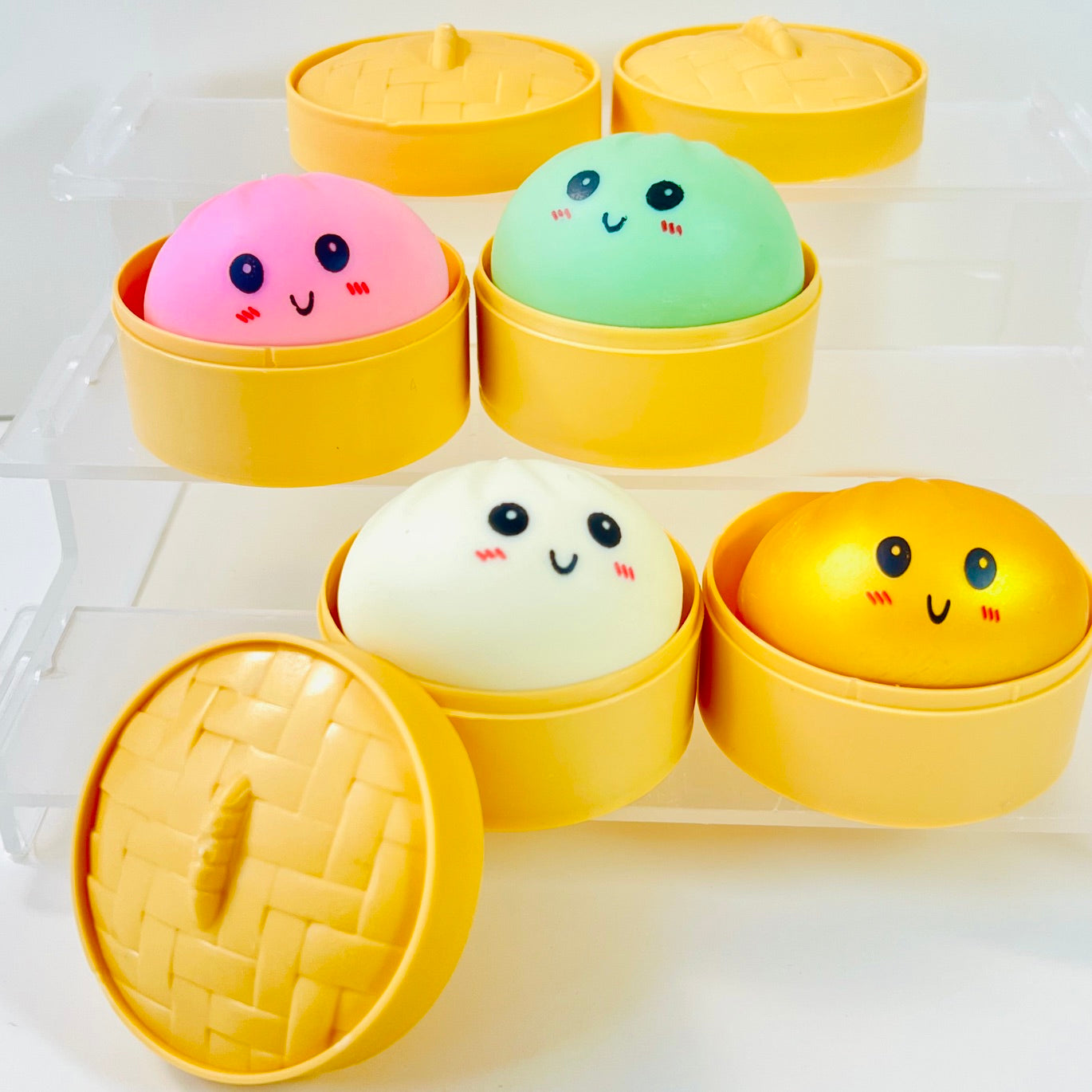 83006 Mini Dumpling Glitter Soft Squishy-12