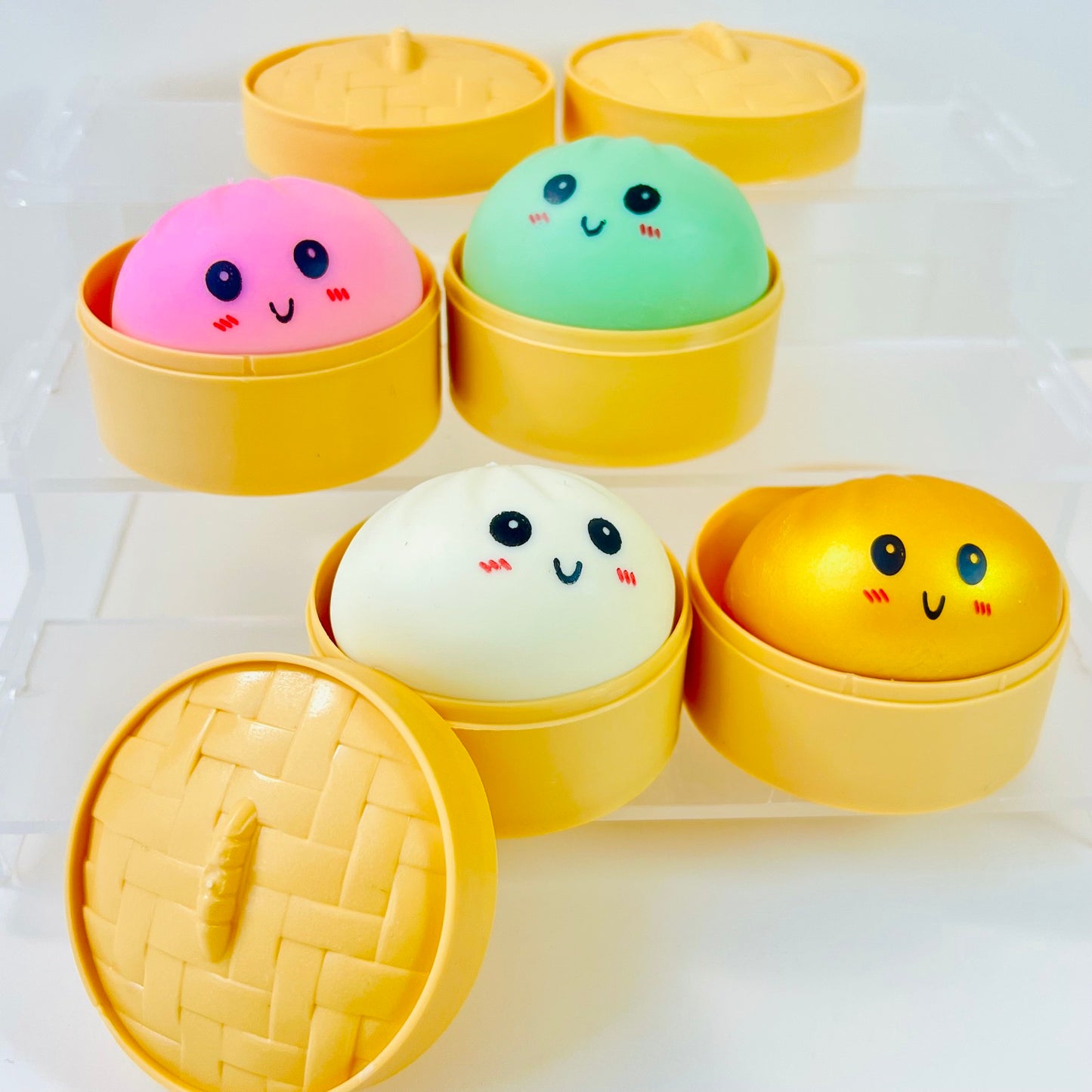 83006 Mini Dumpling Glitter Soft Squishy-12