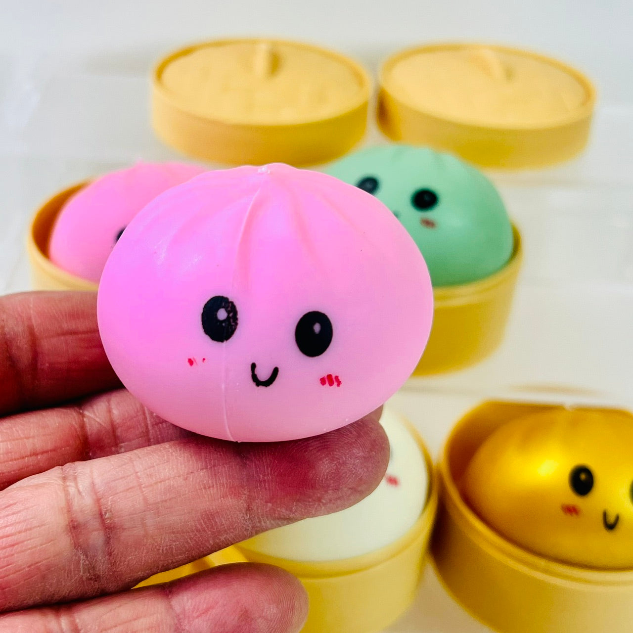 83006 Mini Dumpling Glitter Soft Squishy-12