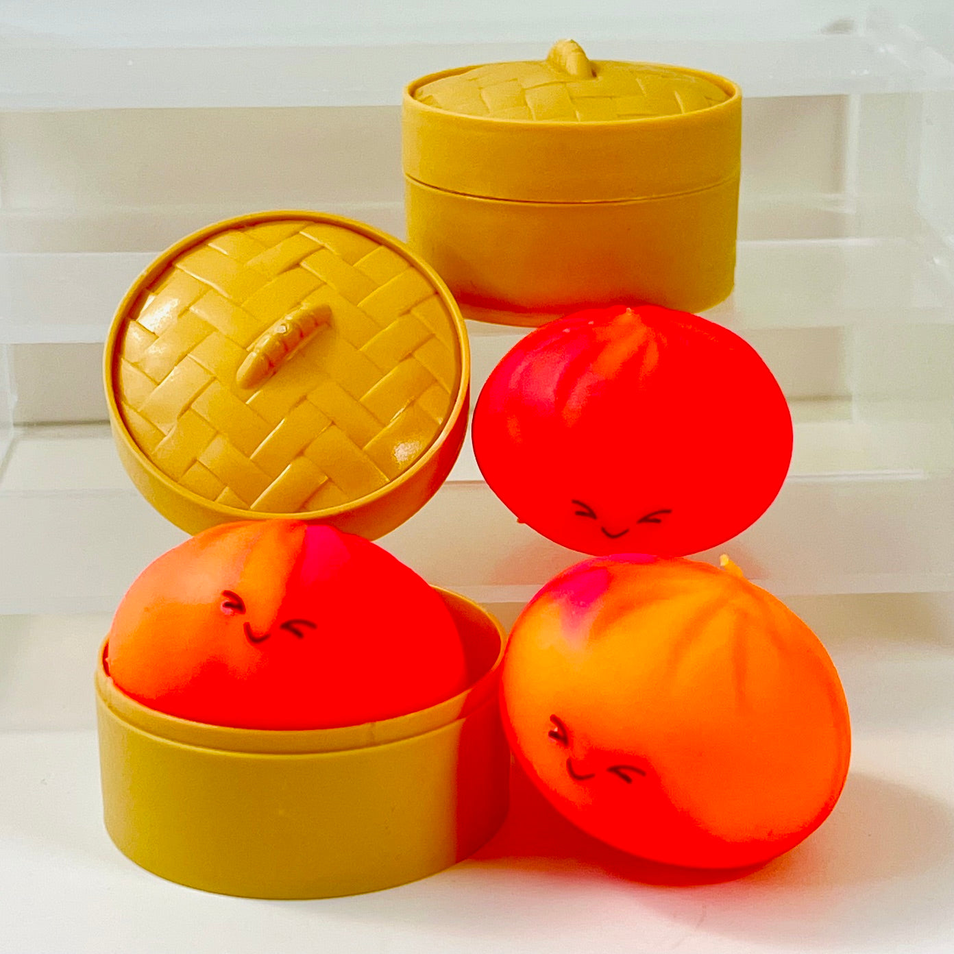 83007 Mini Dumpling Glitter Soft Squishy-12