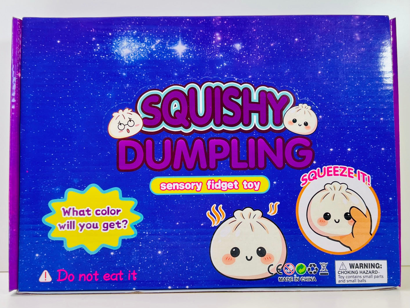 83007 Mini Dumpling Glitter Soft Squishy-12