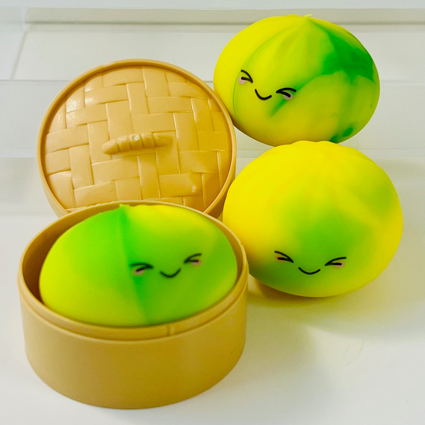 83007 Mini Dumpling Glitter Soft Squishy-12