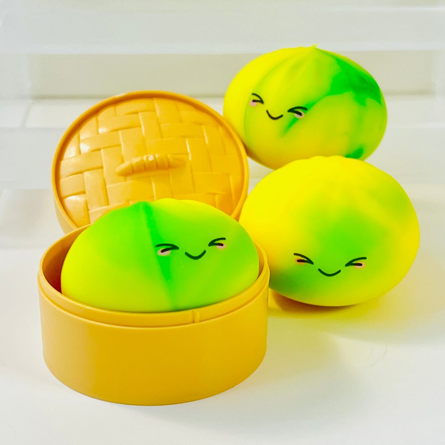 83007 Mini Dumpling Glitter Soft Squishy-12